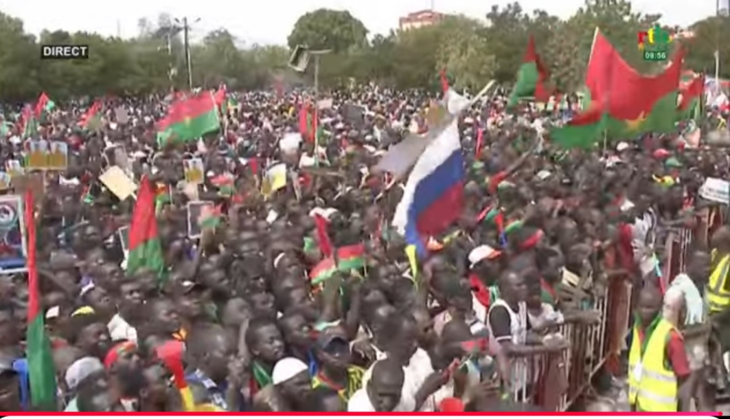 Marches panafricaines du 30 avril en soutien à Ibrahim Traoré